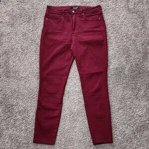 Judy Blue High Rise Skinny Jeans - Wine